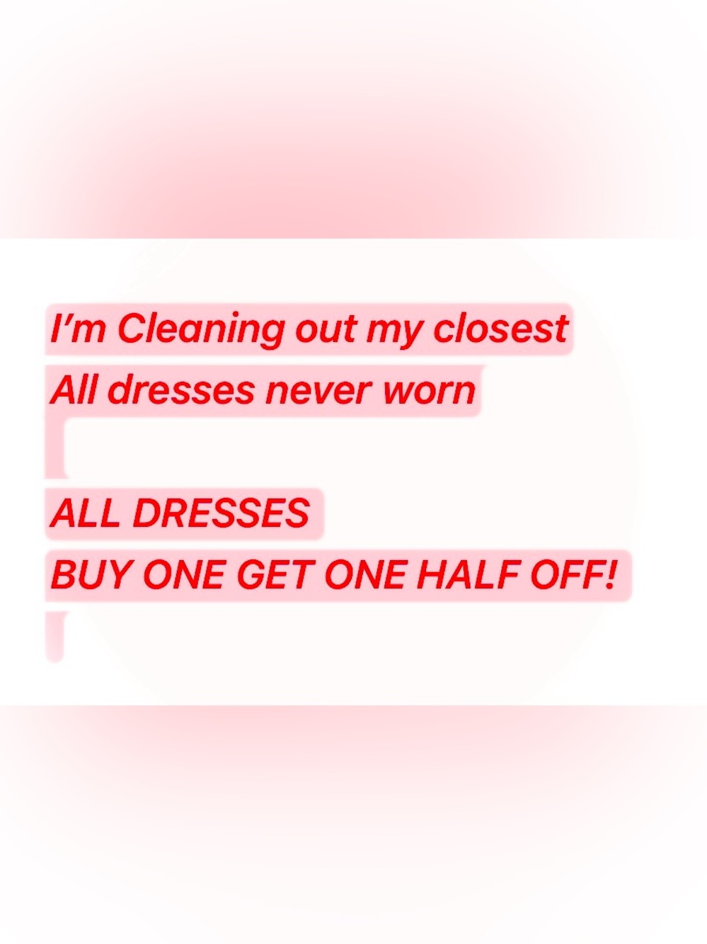 T.J.Maxx Red Text Graphic Maxi Dress (Image Not of Garment)